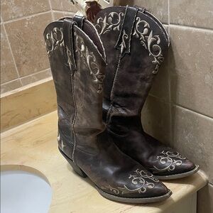 Durango Brown Western Boots